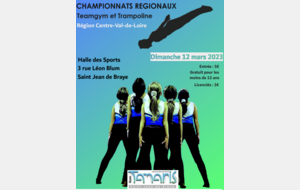 Championnats régionaux de Trampoline 2023